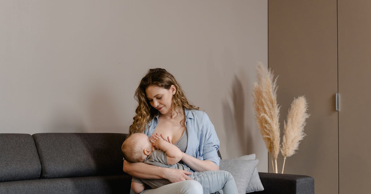 Mother Breastfeeding her Child